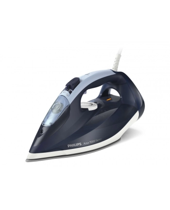 Philips | DST7030/20 | Żelazko parowe | 2800 W | Pojemność zbiornika na wodę 300 ml | Ciągła para 50 g/min | Wydajność silnego uderzenia pary 250 g/min | Ciemnoniebieski