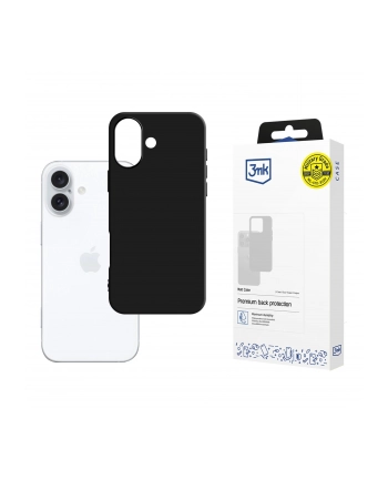 3mk Matt Case iPhone 16 6,1 Czarne