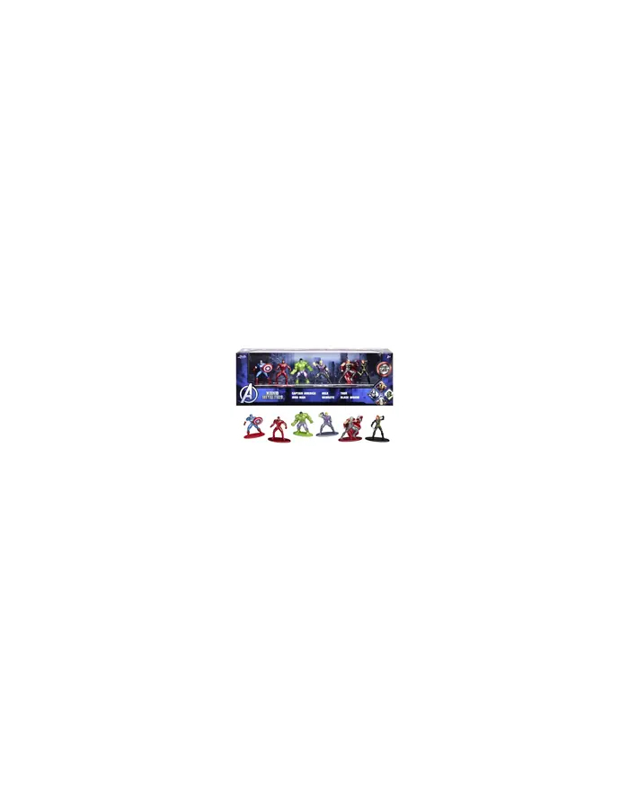 simba JADA Avengers Metalowe figurki 6-pak 4cm główny