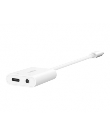 belkin Adapter USB-C to 3.5 MM AUDIO + kabel USB-C biały