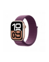 apple Opaska sportowa w kolorze dojrzałej śliwki do koperty 42 mm - nr 2