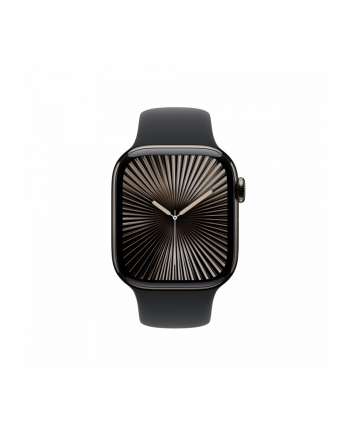 apple Pasek sportowy w kolorze czarnym do koperty 42 mm - rozmiar M/L
