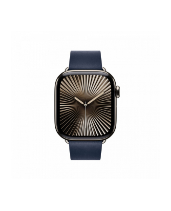apple Pasek w kolorze głębinowego błękitu z klamrą nowoczesną do koperty 42 mm - rozmiar S
