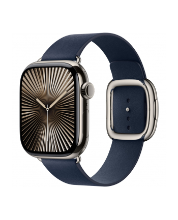 apple Pasek w kolorze głębinowego błękitu z klamrą nowoczesną do koperty 42 mm - rozmiar M
