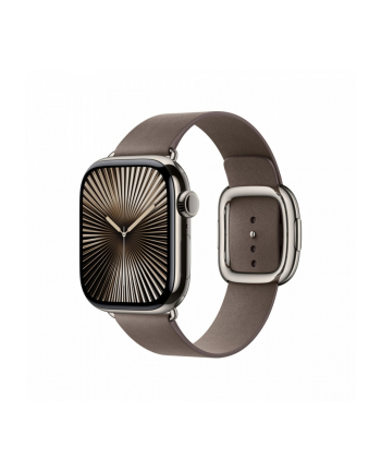 apple Pasek w kolorze szarobrązowym z klamrą nowoczesną do koperty 42 mm - rozmiar S