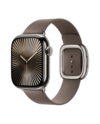 apple Pasek w kolorze szarobrązowym z klamrą nowoczesną do koperty 42 mm - rozmiar L