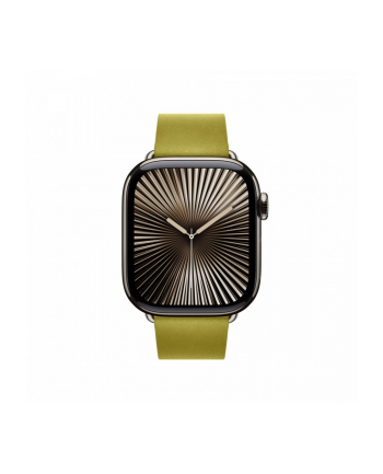 apple Pasek w kolorze zieleni Chartreuse z klamrą nowoczesną do koperty 42 mm - rozmiar L