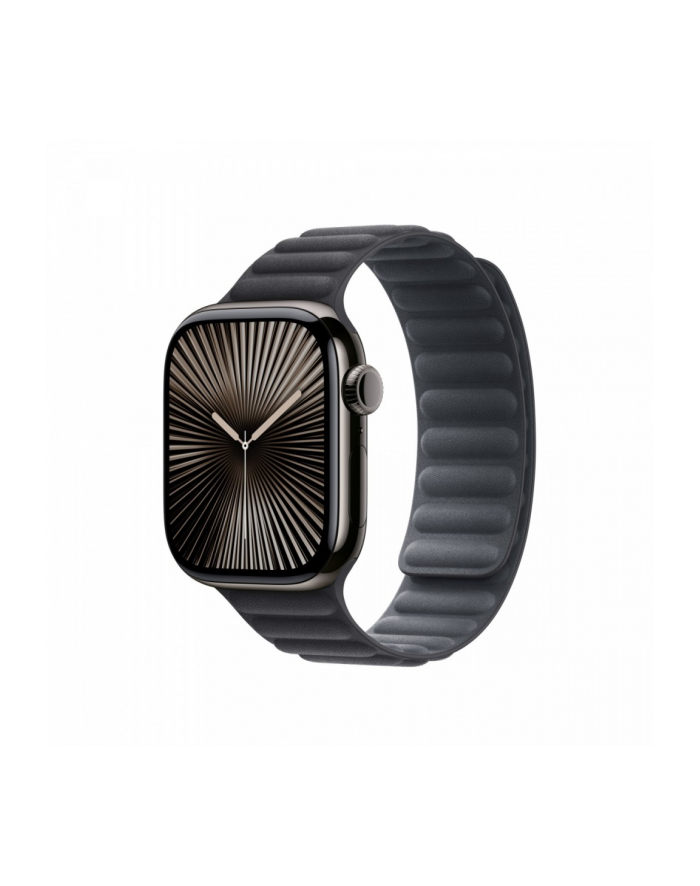 apple Pasek karbowany magnetyczny w kolorze czarnym do koperty 42 mm - rozmiar M/L główny