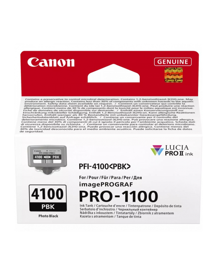 canon Tusz PFI-4100 PBK Czarny 6777C001 główny