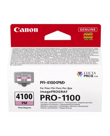 canon Tusz PFI-4100 PM Photo Magenta 6782C001