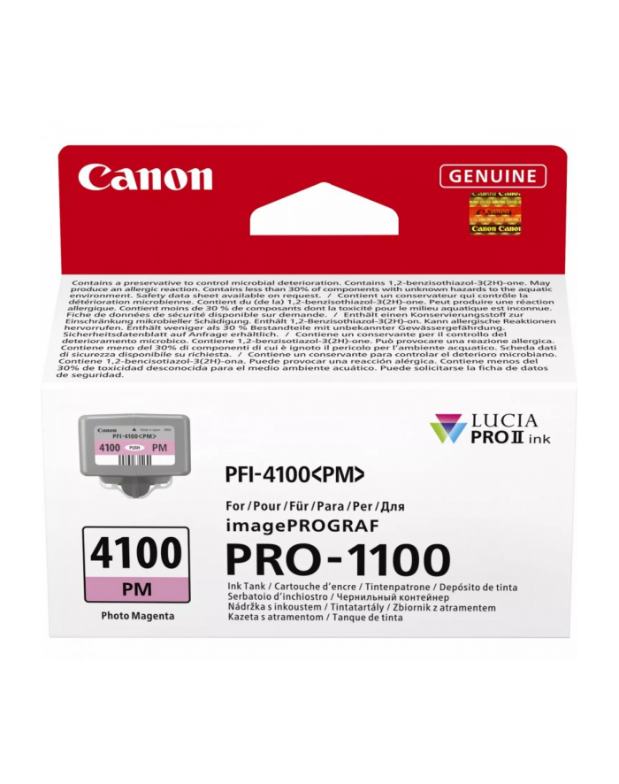 canon Tusz PFI-4100 PM Photo Magenta 6782C001 główny