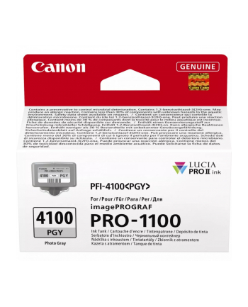 canon Tusz PFI-4100 PGY Photo Szary 6784C001