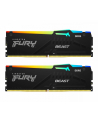 kingston Pamięć DDR5 Fury Beast Bla RGB  32GB(2*16GB)/6000  CL36 - nr 1