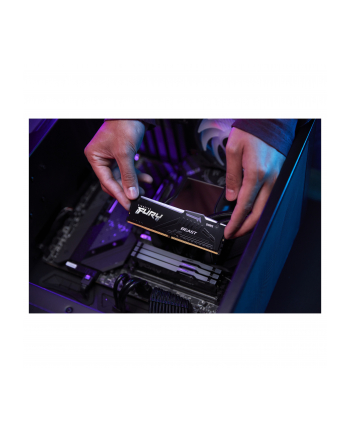 kingston Pamięć DDR5 Fury Beast Bla RGB  32GB(2*16GB)/6000  CL36 nr 1
