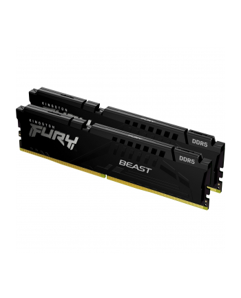 kingston Pamięć DDR5 Fury Beast Black 32GB(2*16GB)/6000 CL36