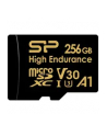 silicon power Karta pamięci microSDXC High Endurance 256GB V30 UHS-1 U3 A1 24/7 + ADAPTER microSD-SD - nr 3