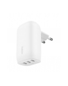 belkin Ładowarka BOOSTCHARGE 67W USB-Cx3 PPS biała - nr 1