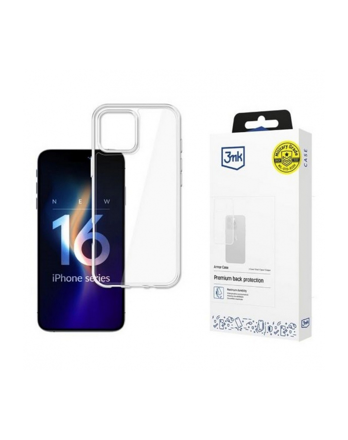 3mk Etui Armor case iPhone 16 Pro clear główny