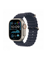 apple Watch Ultra 2 GPS + Cellular, koperta 49 mm z tytanu w kolorze naturalnym z paskiem Ocean w kolorze granatu - nr 1