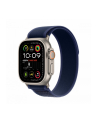 apple Watch Ultra 2 GPS + Cellular, koperta 49 mm z tytanu w kolorze naturalnym z opaską Trial S/M w kolorze niebieskim - nr 1