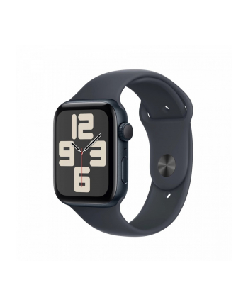 apple Watch SE GPS, koperta 40 mm z aluminium w kolorze północy z paskiem sportowy w kolorze północy - rozmiar M/L