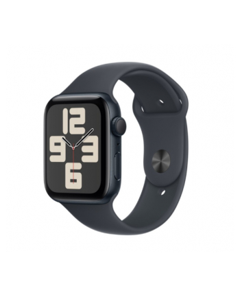 apple Watch SE GPS, koperta 44 mm z aluminium w kolorze północy z paskiem sportowym w kolorze północy - rozmiar M/L