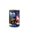 BRIT PREMIUM BY NATURE TURKEY'amp;LIVER - mokra karma dla szczeniaka - 400g - nr 1