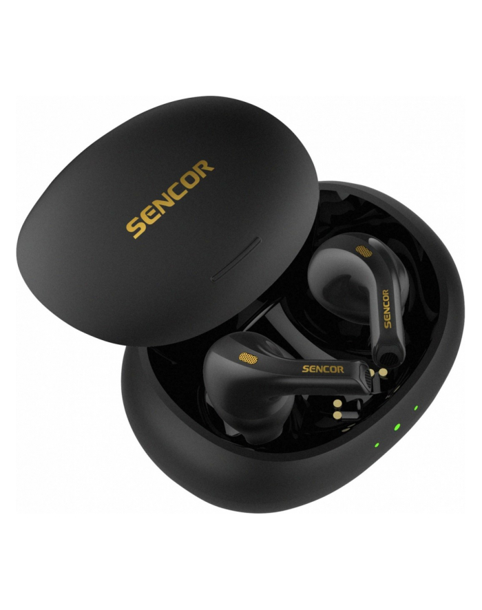 sencor Słuchawki douszne bluetooth SEP 560BT BK, BT 5.3, czas 6h, 40mAh główny