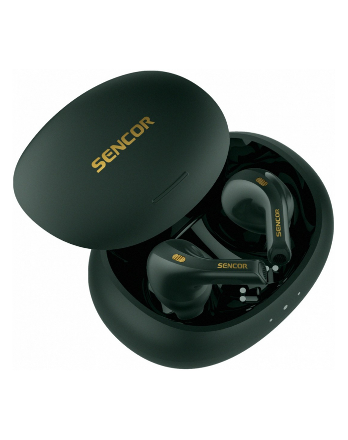 sencor Słuchawki douszne bluetooth SEP 560BT GR, BT 5.3, czas 6h, 40mAh główny