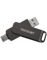 patriot memory Patriot Rage R550 128GB Dual USB A+C, Alu, 100MBs - nr 1