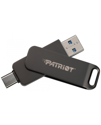 patriot memory Patriot Rage R550 128GB Dual USB A+C, Alu, 100MBs