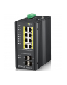 Switch Zyxel RGS200-12P PoE(PoE+: 8;)  240W Managed Gigabit Rugged - nr 1