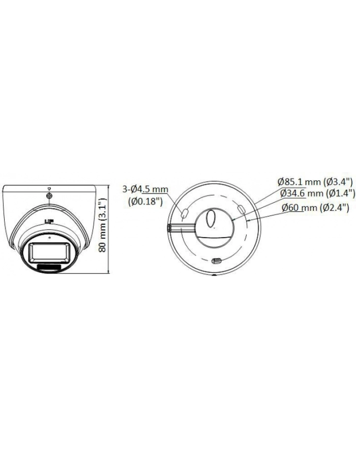 KAMERA 4W1 HIKVISION DS-2CE76U0T-LMF(28mm)(O-STD) główny