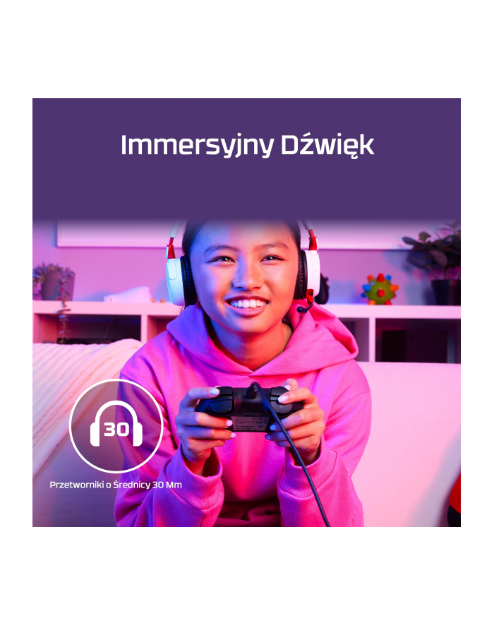 hp inc. HP HyperX Cloud Mini Wireless WHT Headset główny