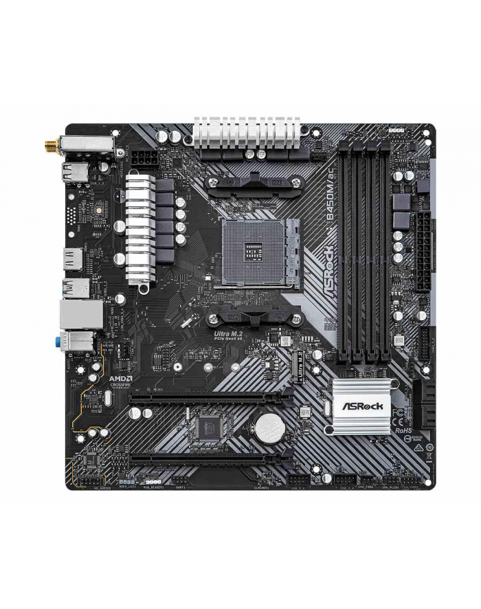 Płyta główna Asrock B450M/AC R20 główny