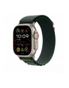 APPLE 49mm Dark Green Alpine Loop - Small - Natural Titanium Finish - nr 2