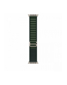 APPLE 49mm Dark Green Alpine Loop - Medium - Natural Titanium Finish - nr 1