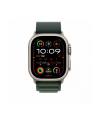 APPLE 49mm Dark Green Alpine Loop - Medium - Natural Titanium Finish - nr 3