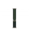 APPLE 49mm Dark Green Alpine Loop - Large - Natural Titanium Finish - nr 4