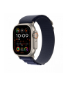 APPLE 49mm Navy Alpine Loop - Large - Natural Titanium Finish - nr 2