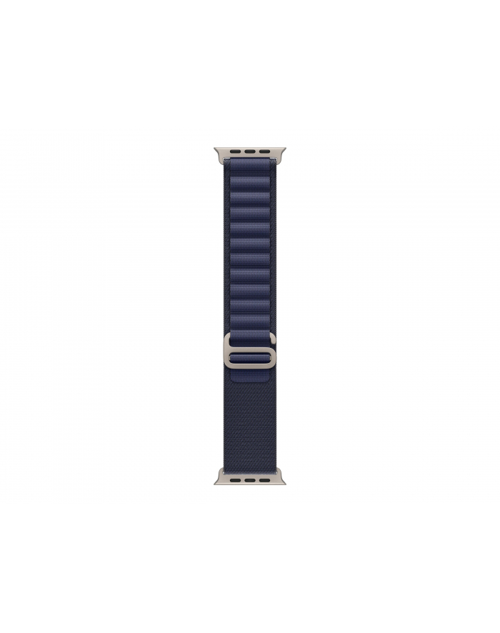 APPLE 49mm Navy Alpine Loop - Large - Natural Titanium Finish główny