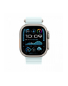 APPLE 49mm Ice Blue Ocean Band Extension - Natural Titanium Finish - nr 3