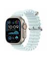APPLE 49mm Ice Blue Ocean Band Extension - Natural Titanium Finish - nr 6