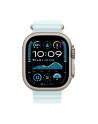 APPLE 49mm Ice Blue Ocean Band Extension - Natural Titanium Finish - nr 7