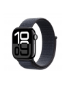 apple Watch Series 10 GPS, koperta 42 mm z aluminium w kolorze onyksu z opaską sportową w kolorze atramentowym - nr 1