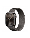apple Watch Series 10 GPS + Cellular, koperta 42 mm z tytanu w kolorze łupkowym z bransoletą mediolańską w kolorze łupkowym - nr 1