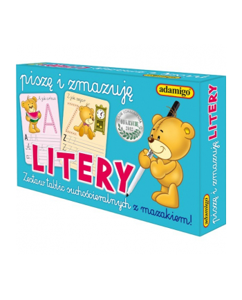 adamigo Zestaw tablic Piszę i Zmazuję Litery
