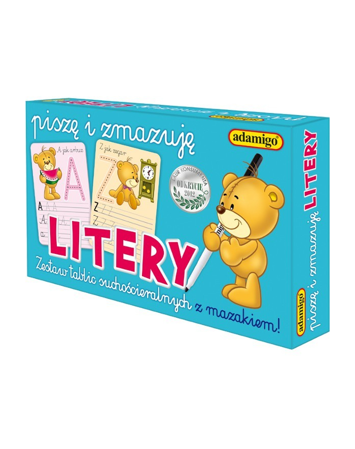 adamigo Zestaw tablic Piszę i Zmazuję Litery główny