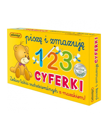 adamigo Zestaw Piszę i Zmazuję Cyferki