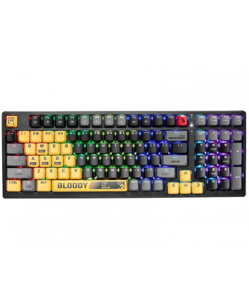A4TECH Klawiatura mechaniczna BLOODY S98 USB Sports Lime BLMS Red Plus Switches